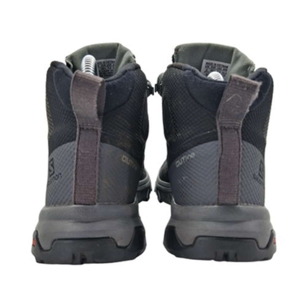 Salomon Outline Mid GTX Shoes Womens Size 7.5 Black Waterproof Hiking Trail - Picture 6 of 10